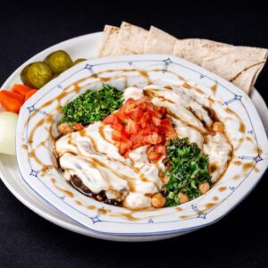 Foul mit Joghurt (vegetarisch)