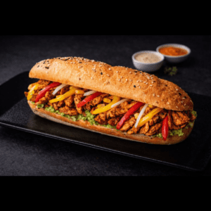 Fajita Sesambrötchen