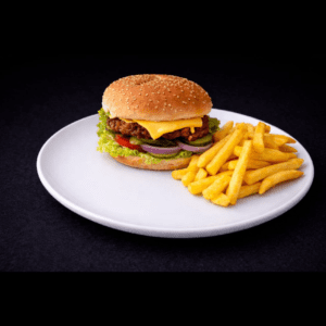 Doppelter Chili Cheeseburger (scharf) XXL