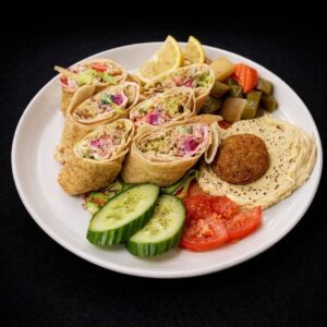 Falafel Arabischer Teller (vegetarisch)