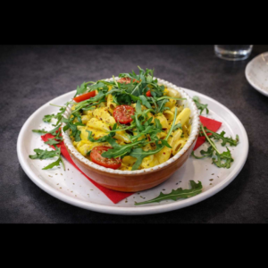 Pasta Curry Chicken (Scharf)